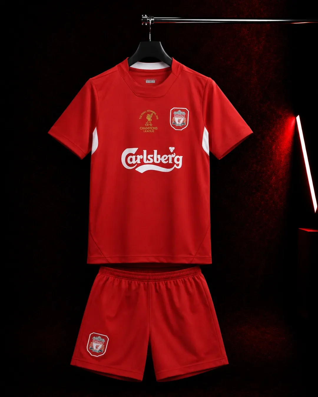 Dječji Liverpool komplet – crveni Champions League stil
