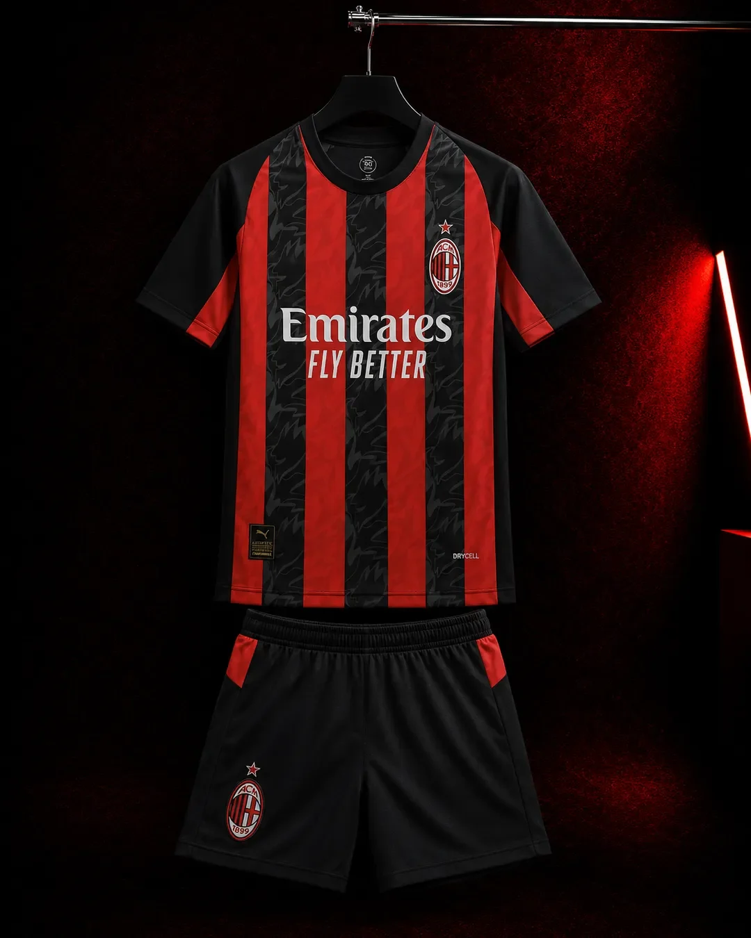 Dječji AC Milan komplet – crveno-crni model