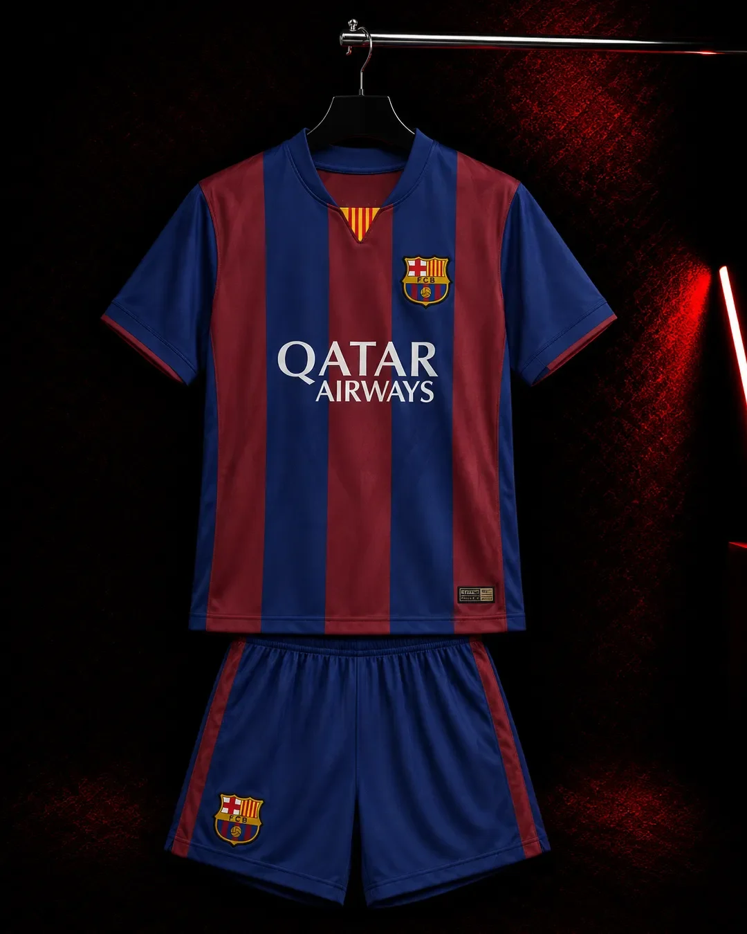 Dječji Barcelona komplet – plavo-crveni modela