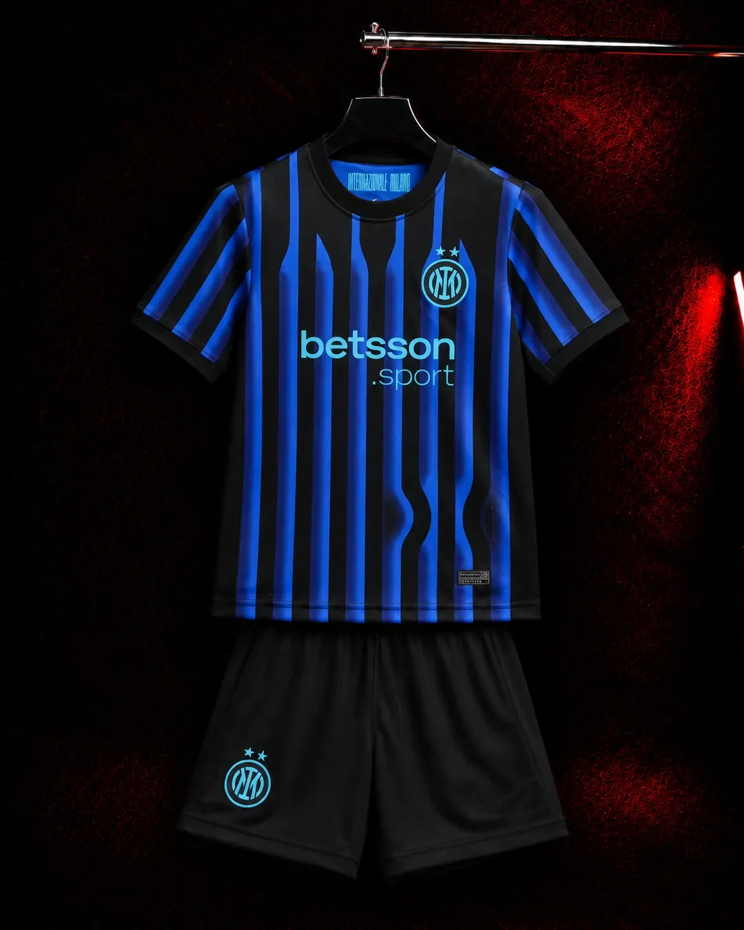Dječji Inter komplet – crno-plavi model